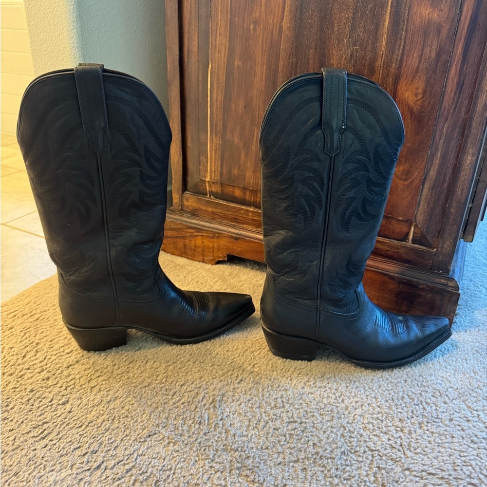 Tecovas Midnight Calfskin Boots
